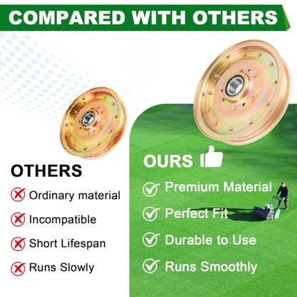 Idler Pulley (TCA22651) Fits John Deere Z TrakZ Z930R Z920M Z930M Z945M Z925M 960A 950A 930A 920A 970A - color: TCA22651