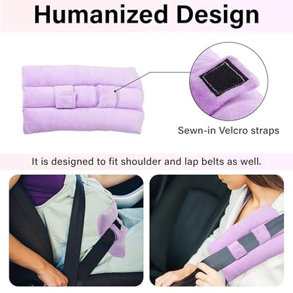 BFXM Mastectomy Seatbelt Pillow, Seat Belt Pillow Post Surgery - color: Gray