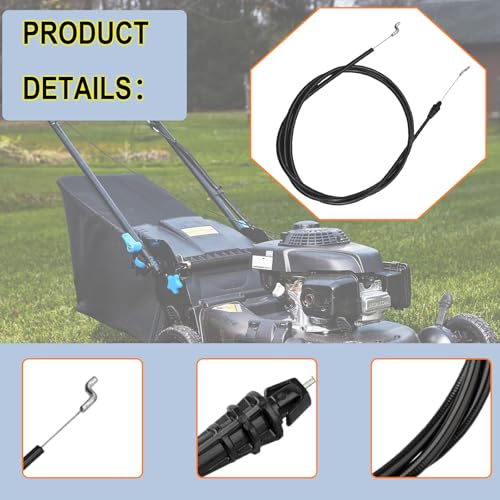 100-1186 Lawn Mower Brake Cable Compatible with Toro Lawn Mower - size: 100-1186