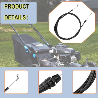 100-1186 Lawn Mower Brake Cable Compatible with Toro Lawn Mower - size: 100-1186