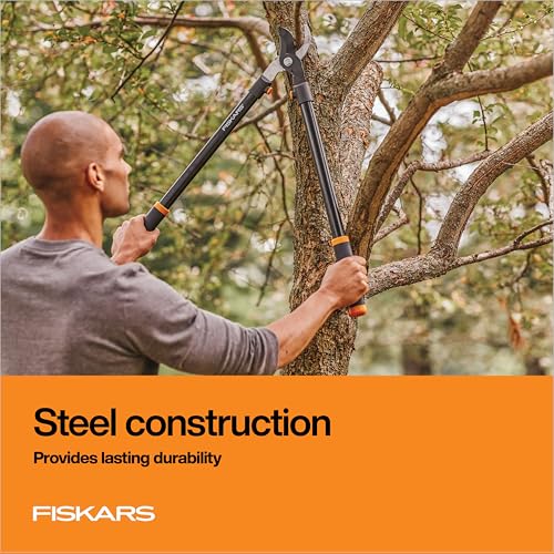 Fiskars 28” Garden Bypass Loppers, Tree Trimmer with 1.5" Cut Capacity - style: 28" Standard Bypass