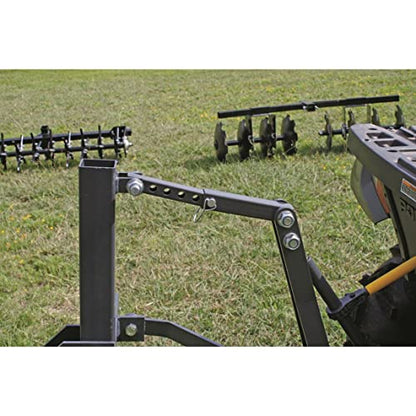 Guide Gear ATV UTV Attachment, Implement Lift System for use with Landscape Rake, Disc Plow, Tine Plow, 60” Blade with Box Ends