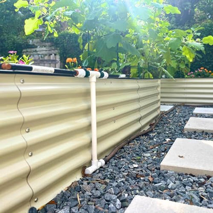 Garden Grid Manifold | Link Multiple Garden Grids | 6" Tall, Double Style - size: 6" Tall, style: Double