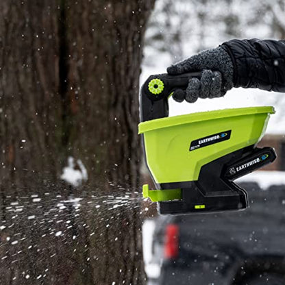 Earthwise SP001 20-Volt Cordless Seed & Fertilizer Spreader, Tool Only