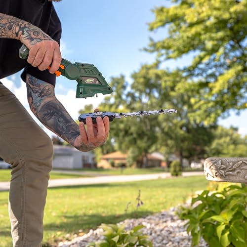Scotts LSS10272PS 7.5-Volt Grass Shear/Shrub Trimmer, Wheeled Handle - style: 7.5-Volt Shrub Shear w/pole