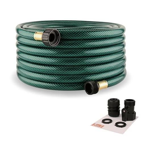 Orgrimmar 50FT 1/2 Inch Style PVC Garden Hose with GHT Fittings - size: 50 FT (Male-Female)
