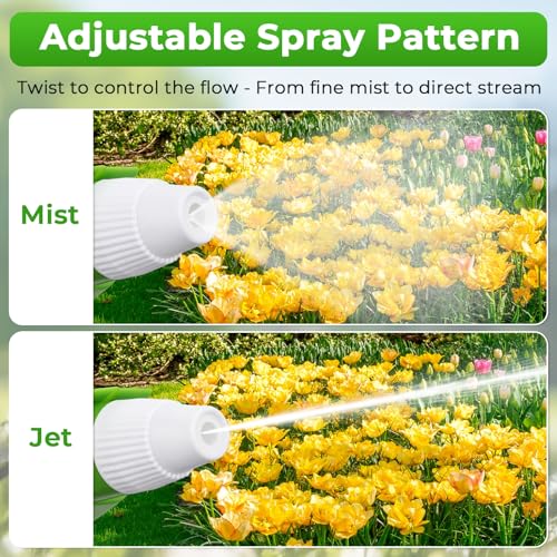 1 Pack Battery Powered Weed Sprayer Wand, 38mm Cap for 1 Gallon Jugs