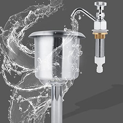 Dipper Well Dippers Faucet Sink Stainless Steel