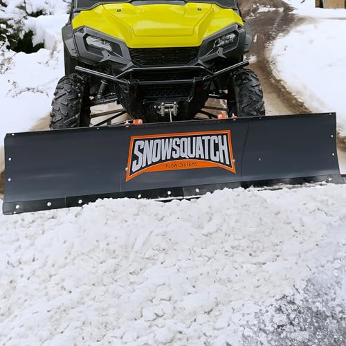 SNOWSQUATCH UTV Snow Plow 60-72 Inch Adjustable Steel Blade Mount Kit
