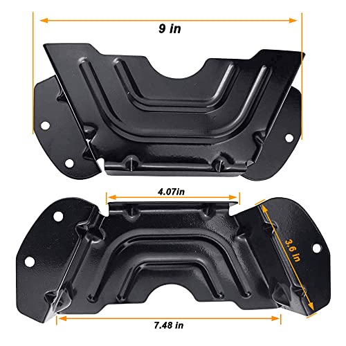 Lawn Mower Parts 783-06424A-0637 783-06424A Black Deck Belt Cover