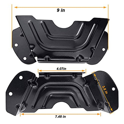 Lawn Mower Parts 783-06424A-0637 783-06424A Black Deck Belt Cover