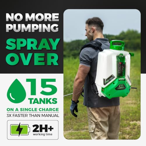 Upgraded Sprayer for Garden, Outdoor Weeding, Spraying, Cleaning (Flex 6-2.6AH) - size: FLEX 6-2.6AH