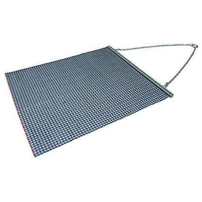 Yard Tuff YTF-68TBDM ATV/UTV 6' x 8' Zinc Plated Field Surface Leveling Drag Mat - size: 6' x 8'