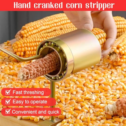 2Pcs Manual Hand Crank Corn Thresher Sheller - color: 2Pcs