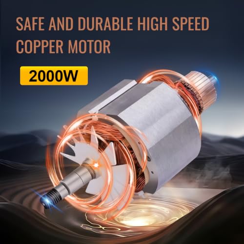 750g Electric Grain Mill Grinder, Stainless Steel High Speed Dry Pulverizer, 2000W Spice Flour Mill for Grains, Coffee Beans, Peppers, Dried Herbs & Dry Cereals for Home & Small Commercial Use