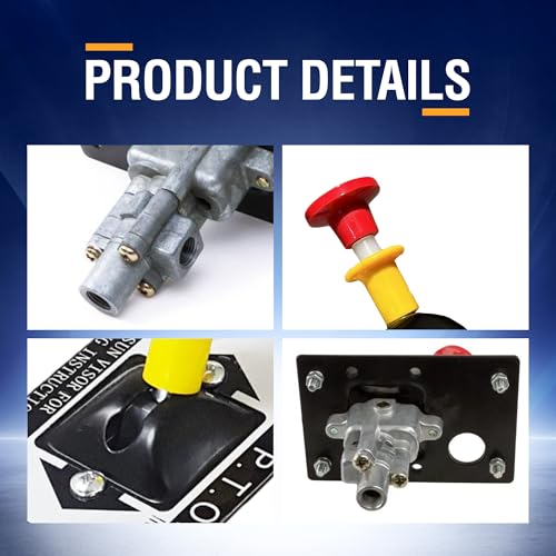 Torque 328863X PTO Air Control Valve With Spring Loaded Safety Knob - color: 1 Pack