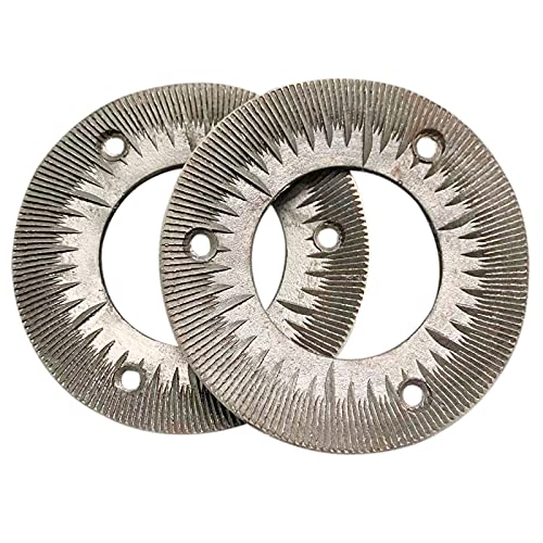 2PCS Grinding Sheets for 3000W 110V Electric Grain Mil