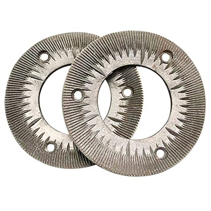2PCS Grinding Sheets for 3000W 110V Electric Grain Mil