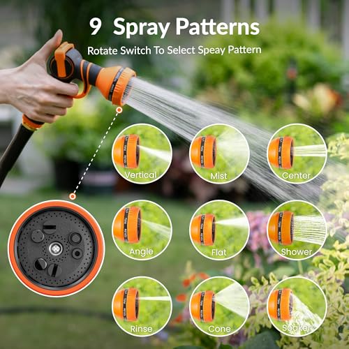 Giraffe Tools Garden Hose 25FT Lightweight Lay Flat Water Hose - size: 25FT
