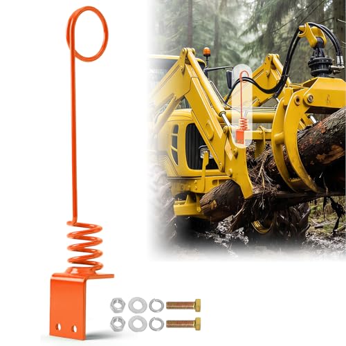 1PCS Hydraulic Hose Hanger, Heavy Duty Bolt-On hose hanger - color: 1 Pc Orange
