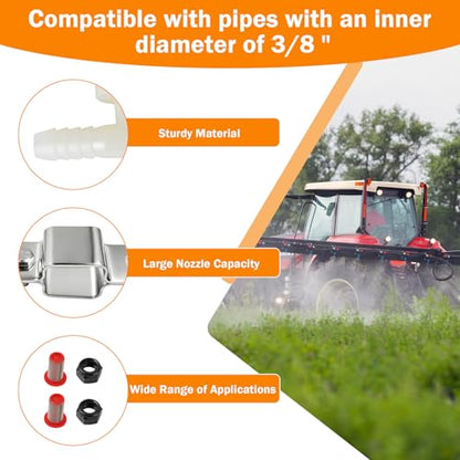 Spray Boom Repair Kit Include 3/8" Polypropylene Elbow Nozzle Body