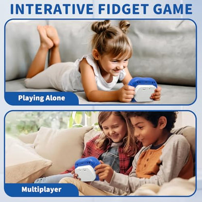Intoypad Quick Push Pop Game Light Up Fidget Toy for Kids Blue - style: Blue