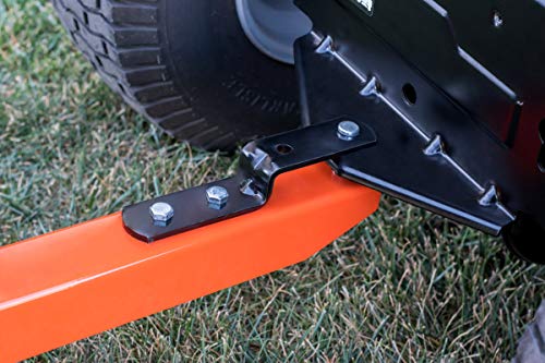 Agri-Fab 45-0553, 1,000-Pound Capacity Poly Swiveling Tow Behind Dump Cart, 18 Cubic Feet Capacity, 80 Degree swiveling, 52 Degree Dumping, 16-Inch x 6.5-Inch Pneumatic Turf Tread Tires - style: 1,000 lb. Poly Tow-Behind Swivel Dump Cart