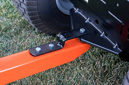 Agri-Fab 45-0553, 1,000-Pound Capacity Poly Swiveling Tow Behind Dump Cart, 18 Cubic Feet Capacity, 80 Degree swiveling, 52 Degree Dumping, 16-Inch x 6.5-Inch Pneumatic Turf Tread Tires - style: 1,000 lb. Poly Tow-Behind Swivel Dump Cart