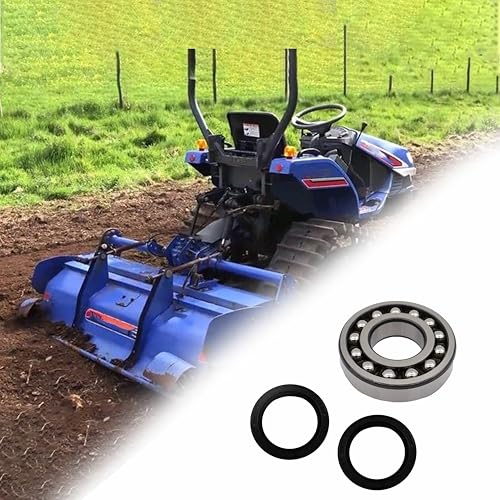 Self Aligning Bearing Seal Kit Compatible with King Kutter RTG, TG & TG-G Series Tiller, Replace 902019 505017