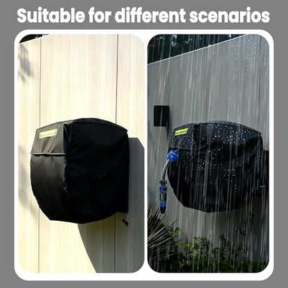 Hose Reel Cover - Weather-Resistant Shield, Wall & Freestanding Reels
