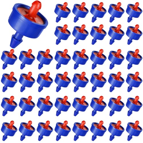 60Pcs 2 GPH Pressure Compensating Drip Emitters, 2 GPH Drippers - color: 60 PCS 2GPH