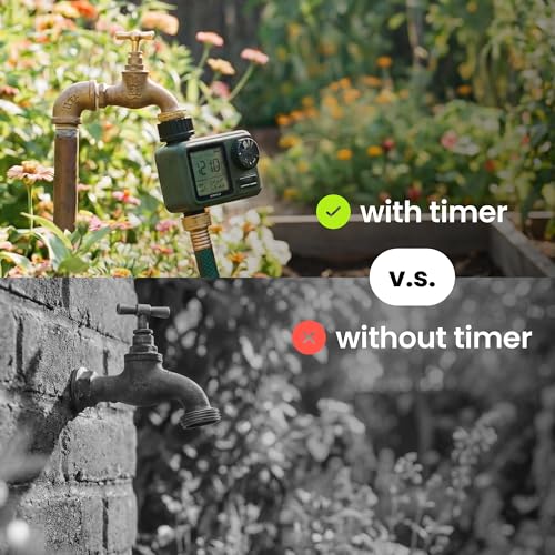 Garden Hose Sprinkler Timer 1 or 2 Outlet Programmable Controller - style: 1-Zone