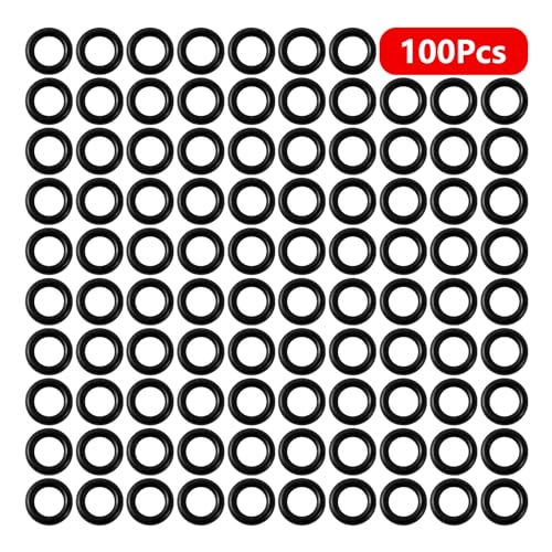 100 PCS Brass Misting Nozzles O Ring - size: 100pc-O Ring