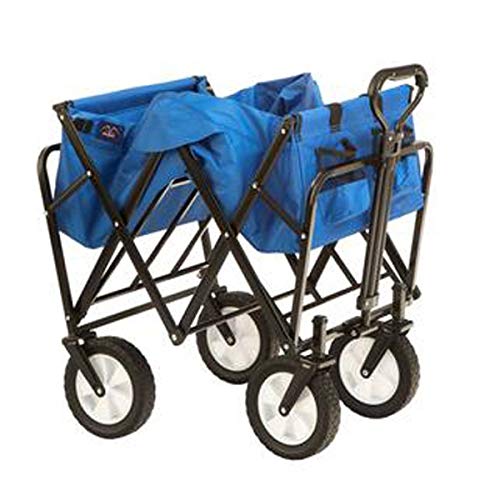 Mac Sports Collapsible Folding Outdoor Utility Wagon, Pink - color: Pink