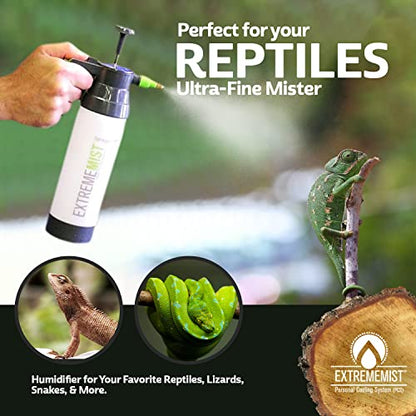 Reptile Mister 20 oz by ExtremeMist | Terrarium Humidity Sprayer