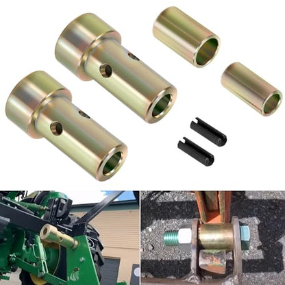 Bonbo TK95029 Cat 1 Quick Hitch Adapter Bushing Kit Fits for Category 1, 3-Point Hitch Tractors - size: 1 Set