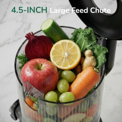 Canoly 2-in-1 Cold Press Juicer C03, Makes Juice & Nut Milk