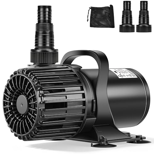 VIVOHOME 120W Pond Pump, 2700GPH Submersible Water Pump for Koi Pond - size: 2700GPH