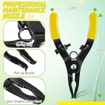 Sprinkler Adjustment Tool Compatible with Hunter/Rain Bird, Yellow & White - color: Yellow & White