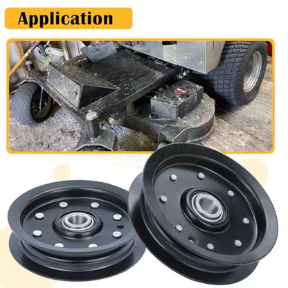 30224 Idler Pulley for Dixie Chopper 42", 50", 60" and 72" Decks - size: 1x30224B