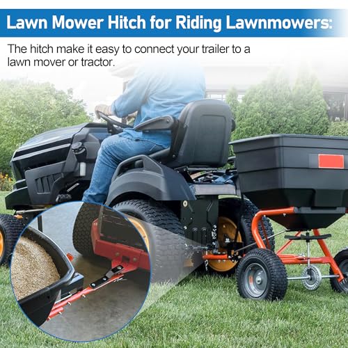 Lawn Mower Hitch, 23475 Bracket Compatible with Agri-Fab, John Deere etc
