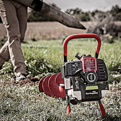 EARTHQUAKE E43 1-Person Earth Auger Powerhead with 43cc 2-Cycle Viper Engine