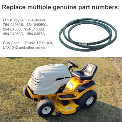 954-04060C Lawn Mower Deck Belt for Troy Bilt Bronco Cub Cadet LTX1042
