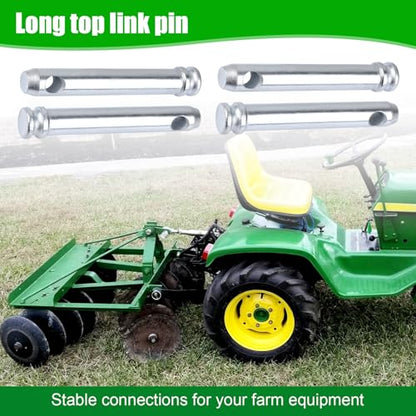 S07070200 Cat 1 Top Link Pin Hitch for Tractors, 3/4 in Dia Pin, 4 Pack