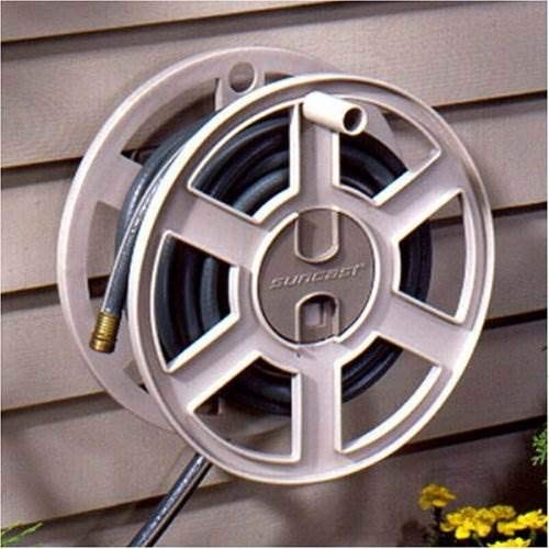 Suncast SWA100 100 Ft. Wall Mount Garden/Yard Hose Reel Side Winder (2 Pack) - size: 2 Pack