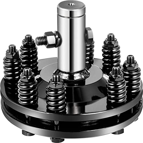 VEVOR PTO Shaft 1 3/8" PTO Drive Shaft, 6 Spline End Round End PTO Driveline Shaft, Series 4 Tractor PTO Shaft, 39"-55" Brush Hog PTO Shaft, Black PTO Shaft for Bush Hog/Finish Mower/Rotary Cutter and VEVOR Slip Clutch, 1 3/8" PTO Slip Clutch, Smooth Roun