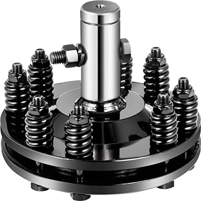 VEVOR PTO Shaft 1 3/8" PTO Drive Shaft, 6 Spline End Round End PTO Driveline Shaft, Series 4 Tractor PTO Shaft, 39"-55" Brush Hog PTO Shaft, Black PTO Shaft for Bush Hog/Finish Mower/Rotary Cutter and VEVOR Slip Clutch, 1 3/8" PTO Slip Clutch, Smooth Roun
