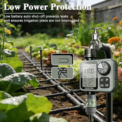 Digital Pogrammable Hose Timers with Rain Delay/Manual/Automatic
