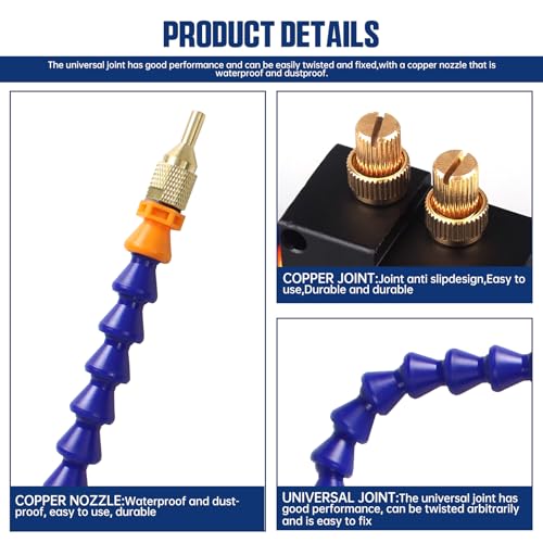 CNCTOPBAOS YS-BPV-3000 3L Oil Mist Sprayer Coolant Lubrication Spray System