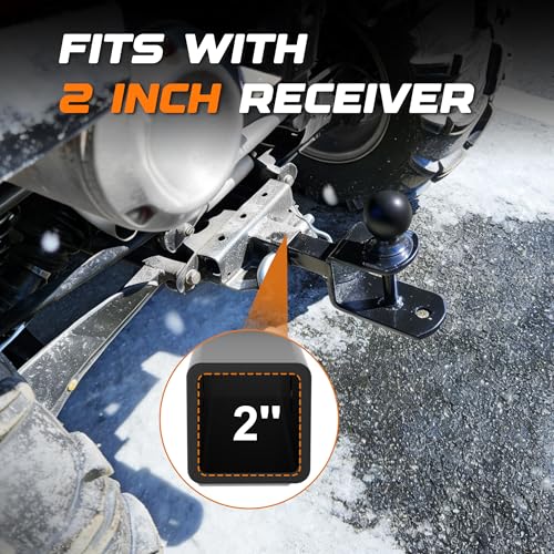 DEEAGLE ATV UTV Trailer Hitch Fits 2-Inch Receiver